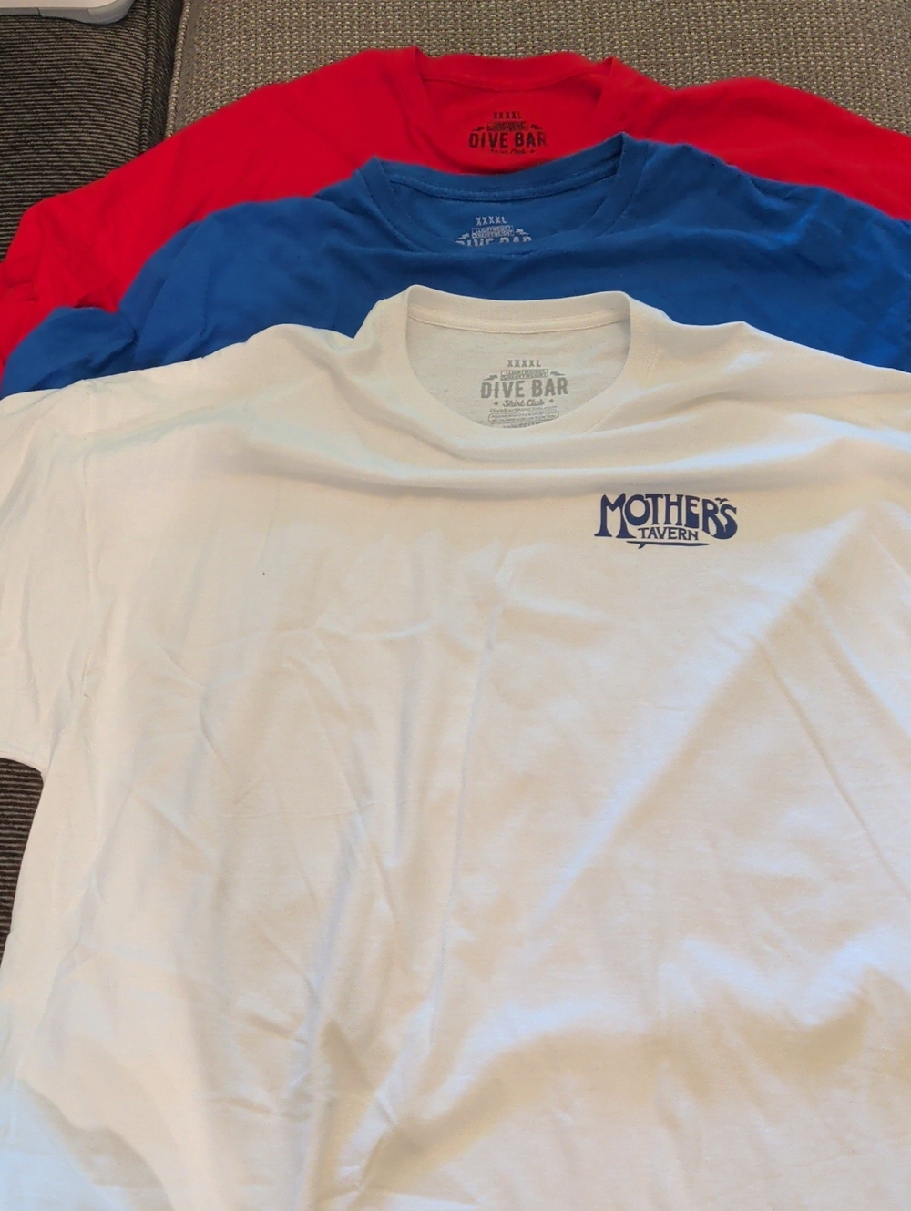 3 Men's Dive Bar Tees